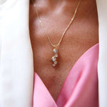 Elina Necklace / Crystal