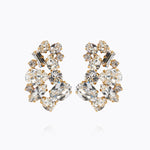 Caroline Svedbom - Isolina Earrings Crystal Gold