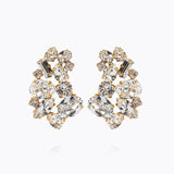 Caroline Svedbom - Isolina Earrings Crystal Gold