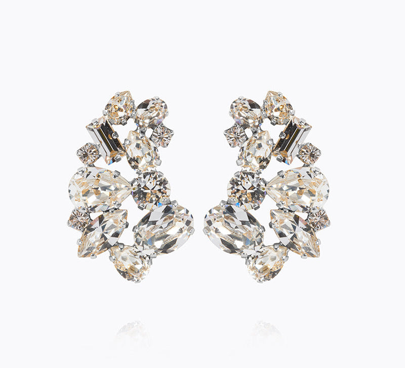 Caroline Svedbom - Isolina Earrings Crystal Rhodium