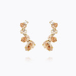 Caroline Svedbom - Julie Earrings Golden Combo Gold