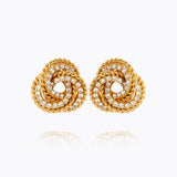 Caroline Svedbom - Juliette Earrings Crystal Gold