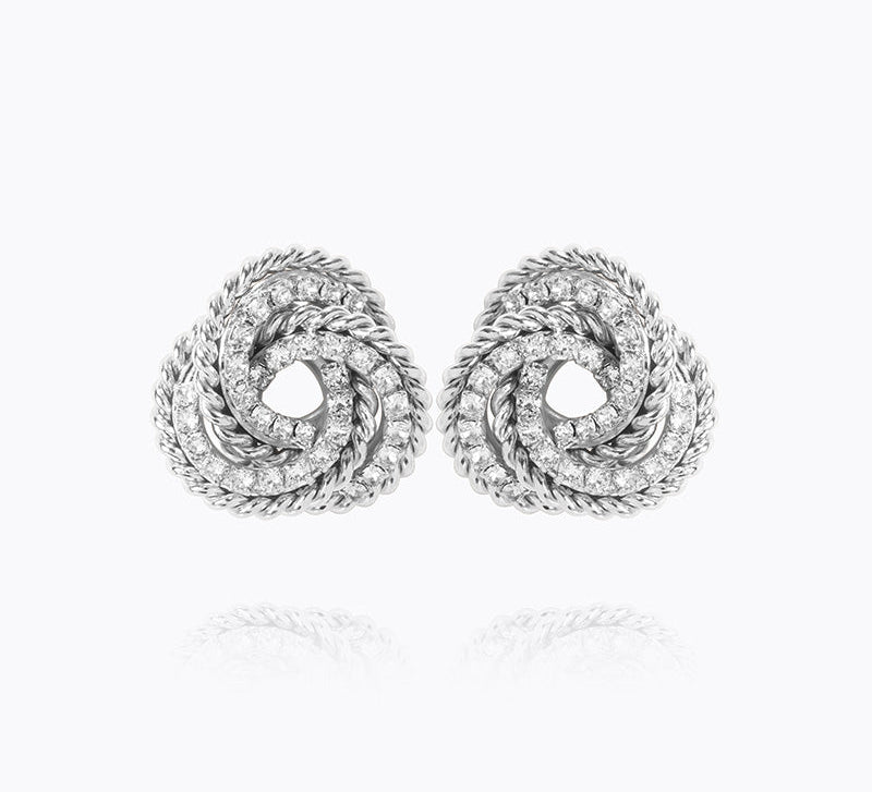 Caroline Svedbom - Juliette Earrings Crystal Rhodium