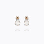 Caroline Svedbom - Leah Earrings Electric White Combo Rhodium