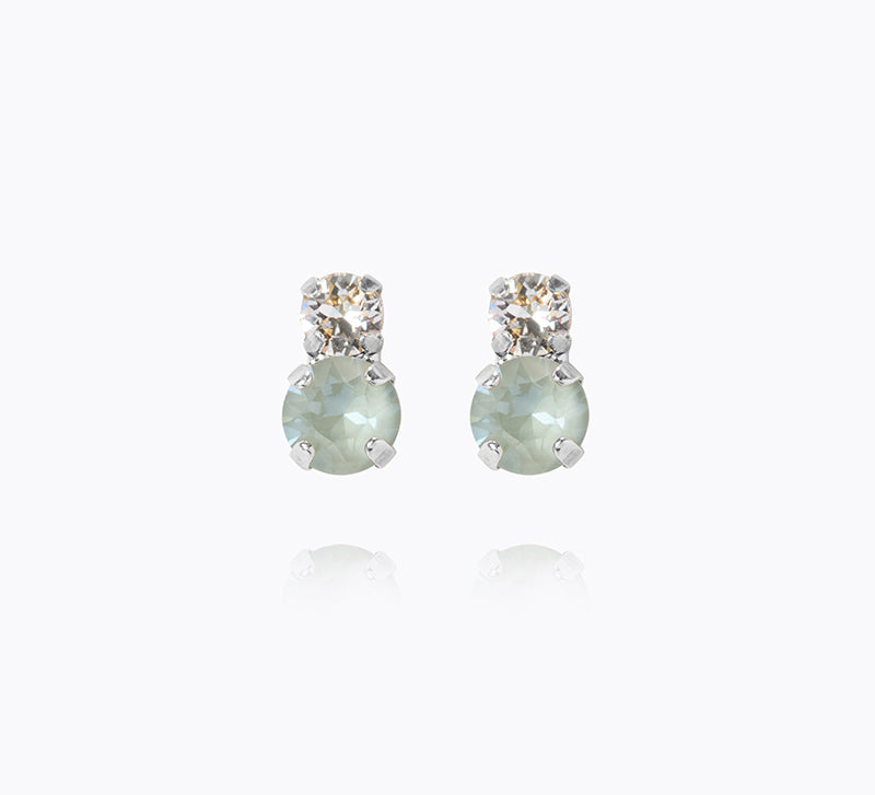 Caroline Svedbom - Leah Earrings Agave Combo Rhodium