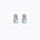 Caroline Svedbom - Leah Earrings Sky Combo Gold