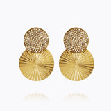 Caroline Svedbom - Lizzy Earrings Cal Gold Gold