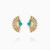 Caroline Svedbom - Lucinda Earrings Laguna Combo Gold