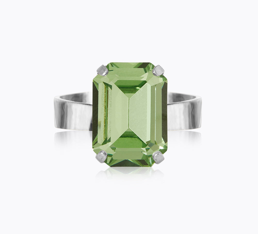 Caroline Svedbom - Lydia Ring Peridot Rhodium