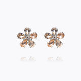 Caroline Svedbom - May Earrings Silk Combo Rhodium