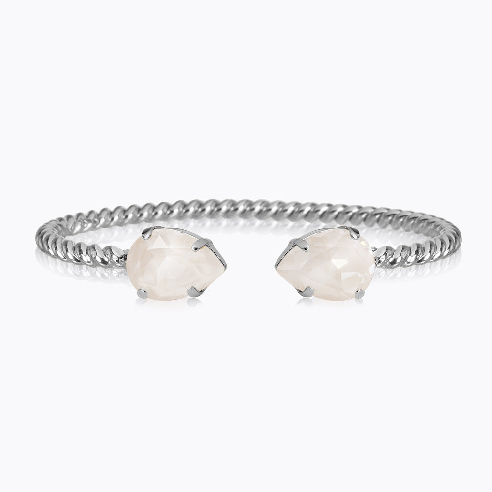 Armband - Mini Drop Bracelet Electric White Gold – Caroline Svedbom