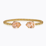 Caroline Svedbom - Mini Drop Bracelet Light Peach Gold