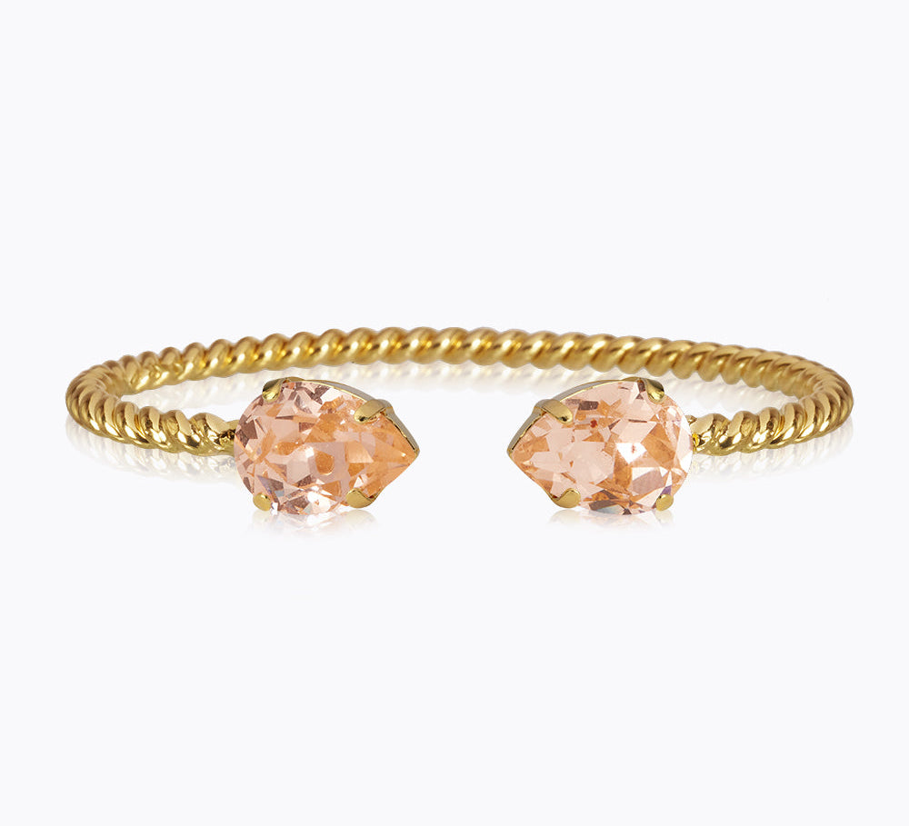 Caroline Svedbom - Mini Drop Bracelet Light Peach Gold