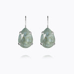 Caroline Svedbom - Mini Drop Clasp Earrings Agave Ignite Rhodium