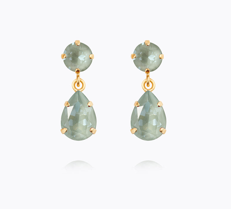 Caroline Svedbom - Mini Drop Earrings Agave Ignite Gold