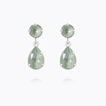 Caroline Svedbom - Mini Drop Earrings Agave Ignite Rhodium