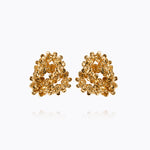 Caroline Svedbom - Mini Gemma Earrings Gold Gold