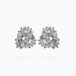 Caroline Svedbom - Mini Gemma Earrings Rhodium Rhodium