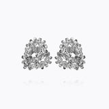 Caroline Svedbom - Mini Gemma Earrings Rhodium Rhodium