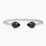 Caroline Svedbom - Mini Drop Bracelet Jet Rhodium