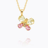Caroline Svedbom - Butterfly Stud Necklace Jonquil Light Rose Gold