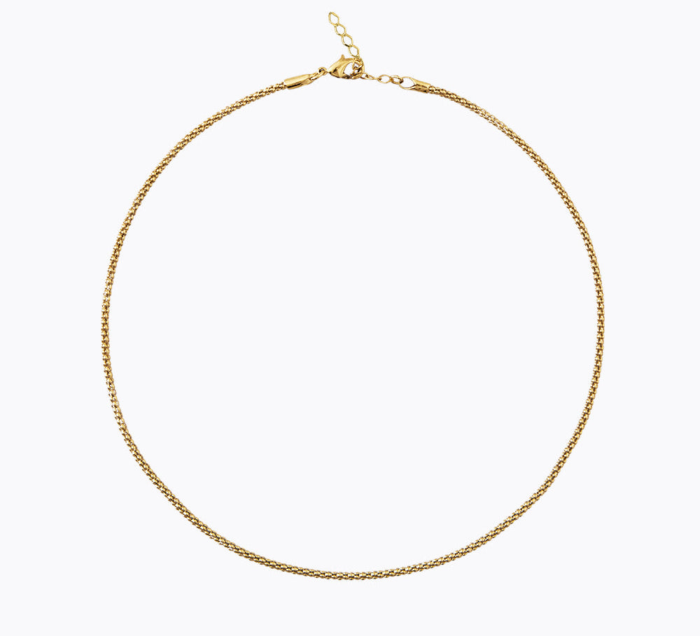 Caroline Svedbom - Petite Rope Necklace Gold Gold