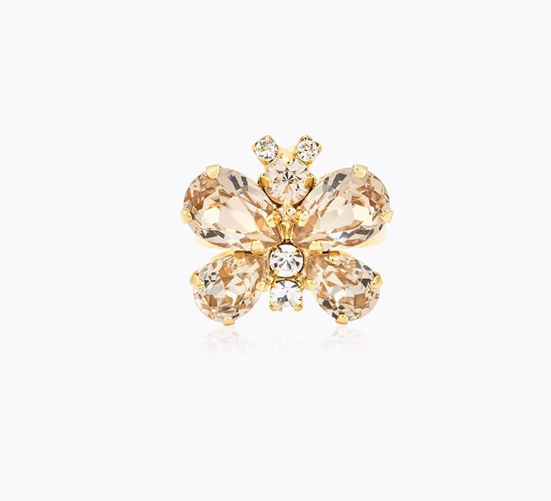 Caroline Svedbom - Butterfly Ring Silk Gold
