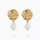 Caroline Svedbom - Rosita Pearl Earrings Pearl Gold