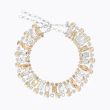 Caroline Svedbom - Soiree Necklace Crystal Golden Combo Rhodium