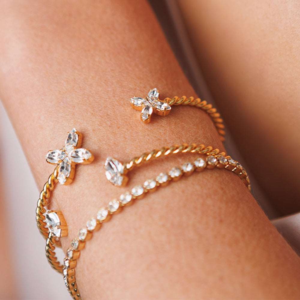 Crystal Star Bracelet / Crystal