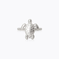 Caroline Svedbom - Turtle Ring Rhodium Rhodium