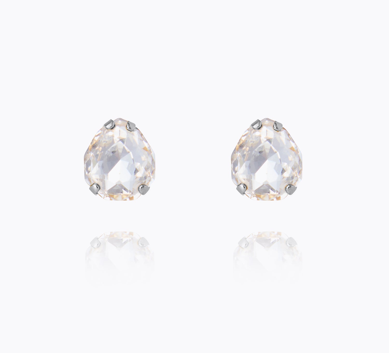 Mini Carlotta Earrings / Crystal