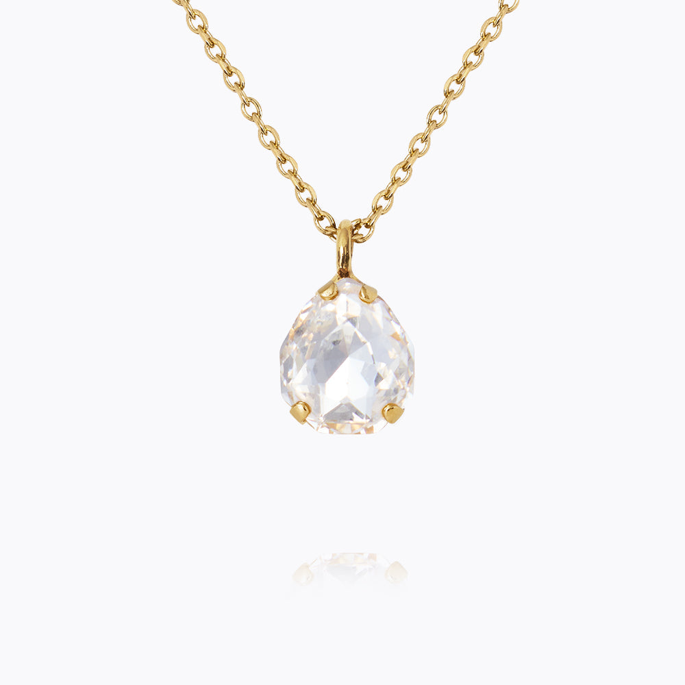 Caroline Svedbom - Mini Carlotta Necklace Crystal Gold