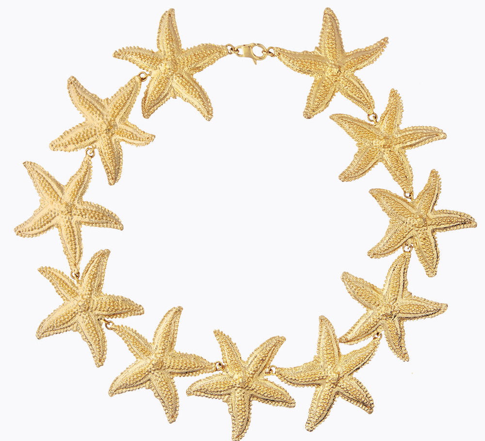 Caroline Svedbom - Grande Sea Star Necklace Gold
