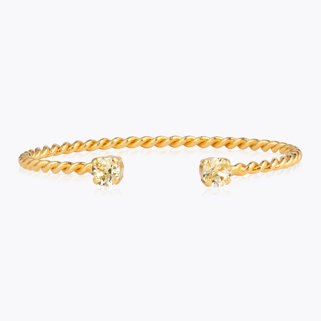 Caroline Svedbom - Mini Twisted Bracelet Jonquil Gold