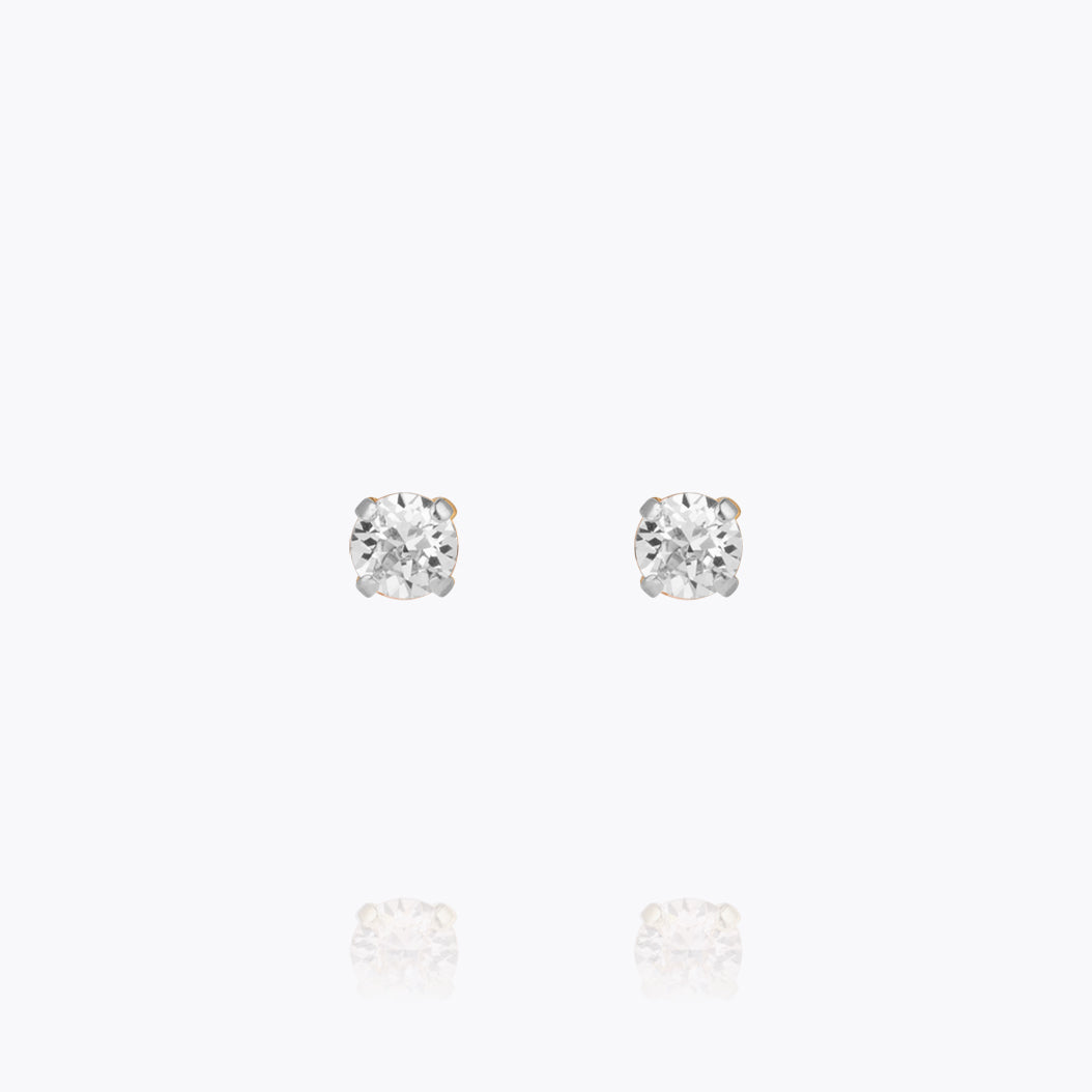Caroline Svedbom - Mini Stud Earrings Crystal Rhodium