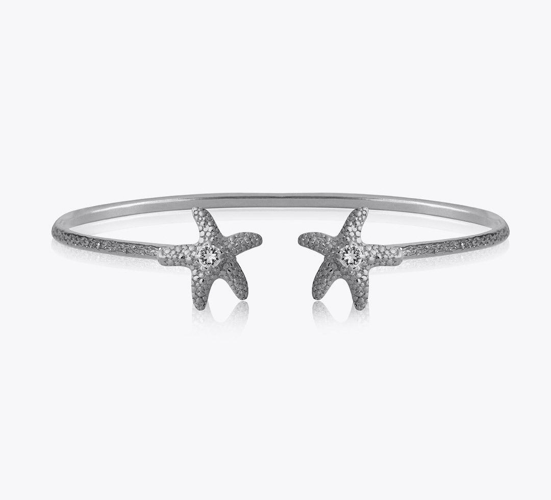 Caroline Svedbom - Mini Sea Star Bracelet Crystal Rhodium