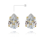 18K Gold plated Earrings with swarovski crystals