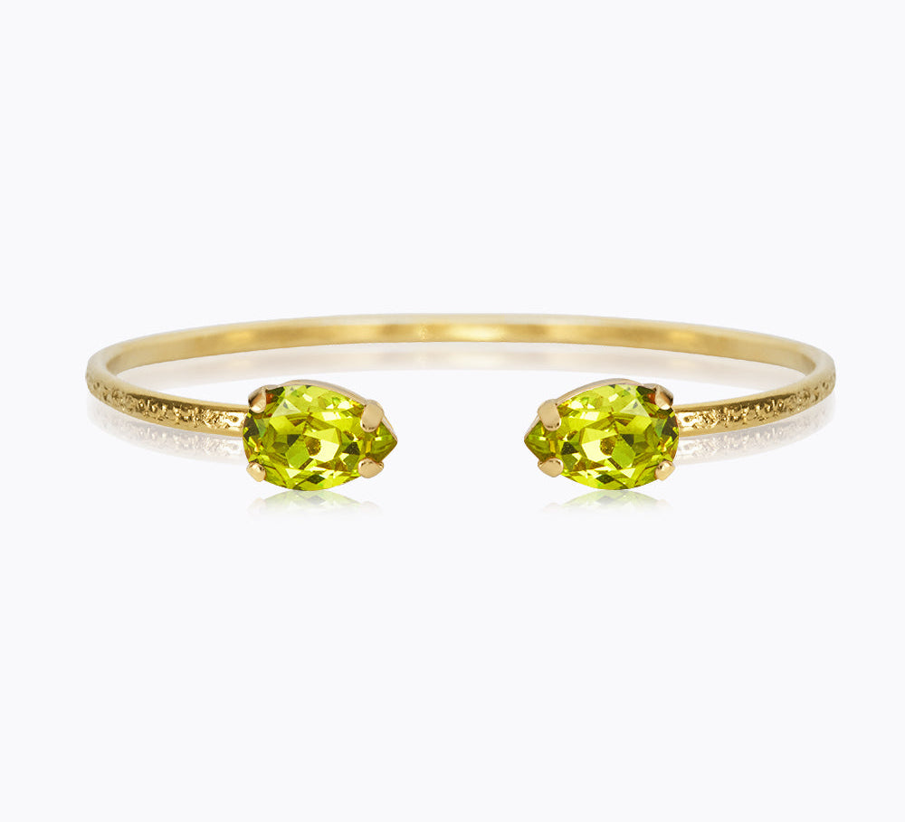 Caroline Svedbom - Petite Drop Bracelet Citrus Green Gold