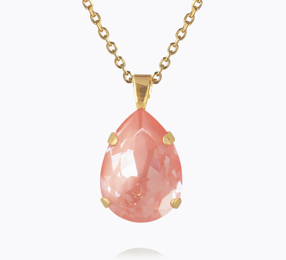 Caroline Svedbom - Classic Drop Necklace Flamingo Ignite Gold