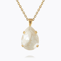 Caroline Svedbom - Classic Drop Necklace Linen Ignite Gold