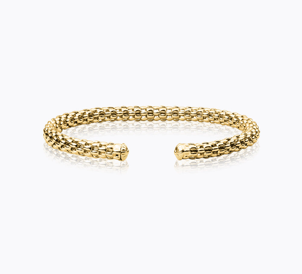 Caroline Svedbom - Men´s Rope Bracelet Gold Gold