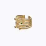 Caroline Svedbom - Rainbow Ring Rainbow Combo Gold