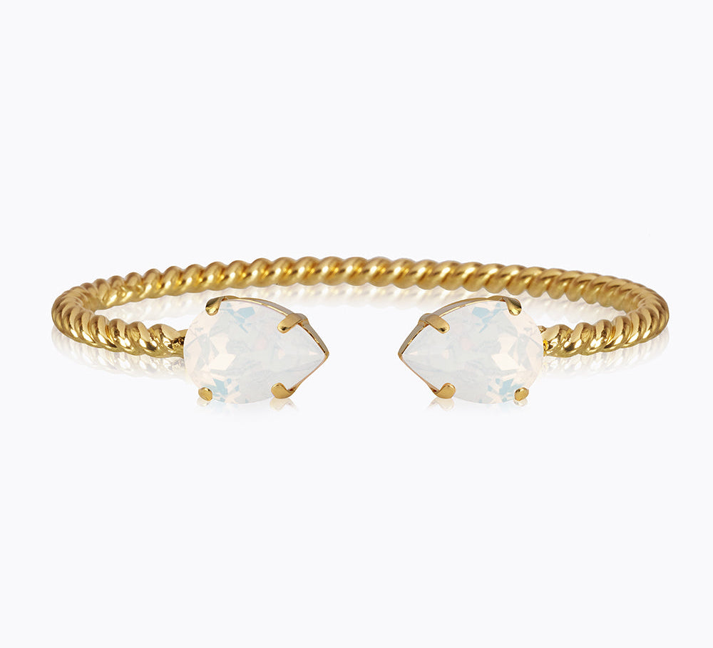 Caroline Svedbom - Mini Drop Bracelet White Opal Gold