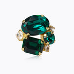 Caroline Svedbom - Mini Carolina Ring Emerald Gold