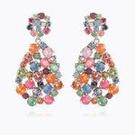 Caroline Svedbom - Afrodite Earrings Pastel Combo Rhodium